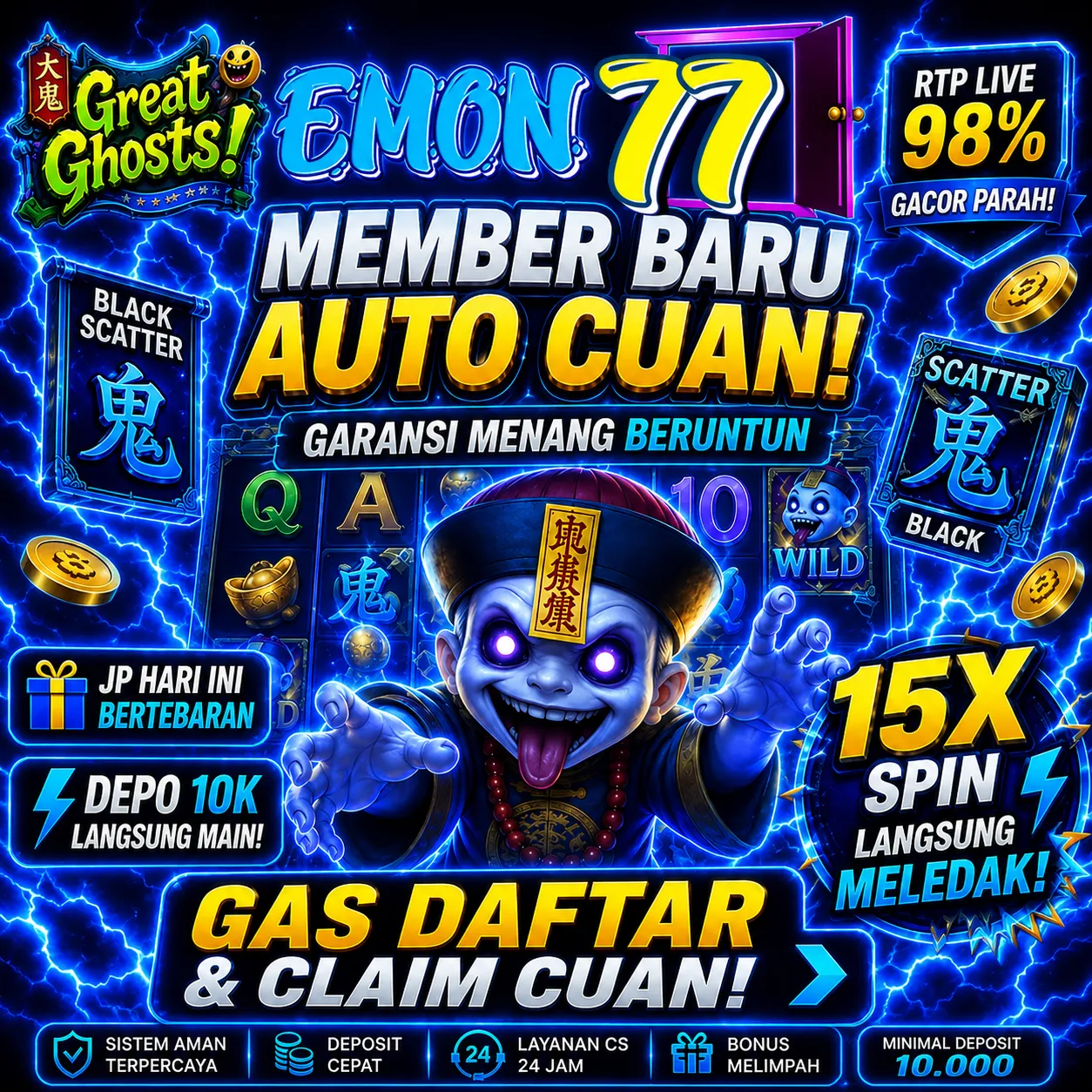 EMON77: Temukan Game Online Populer Gratis Versi Mobile Server Asia